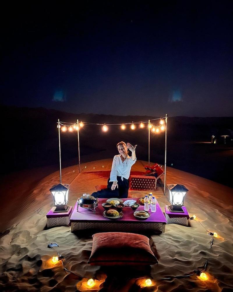 Luxury Desert Camp - Lobby Sitting Area